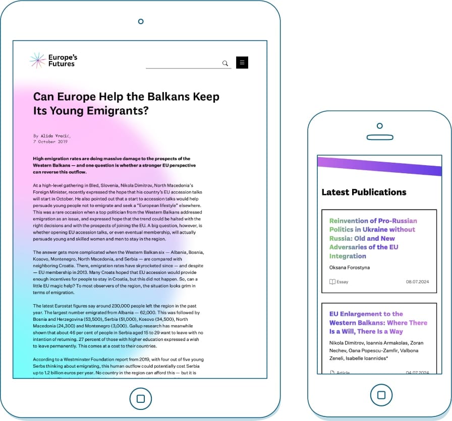 Latest Publications und Artikel auf illustrierten Monitoren