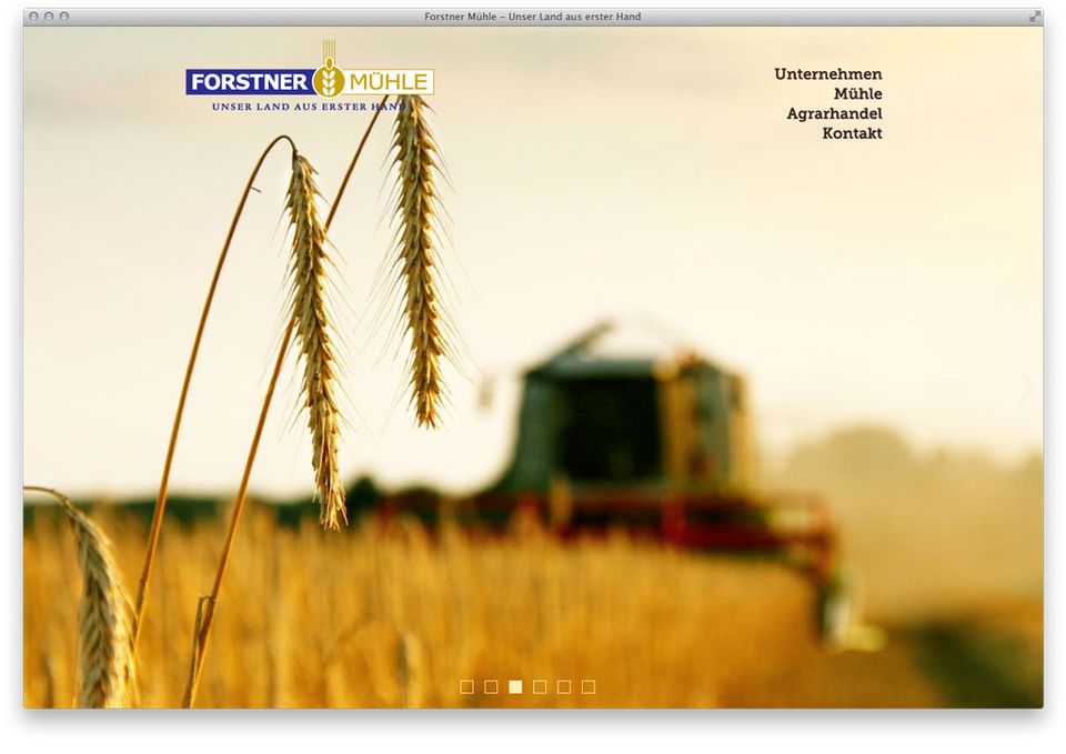 Forstner Mühle Webseite