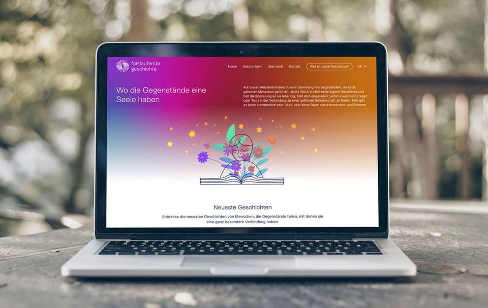 Fortlaufende Geschichte Frontpage