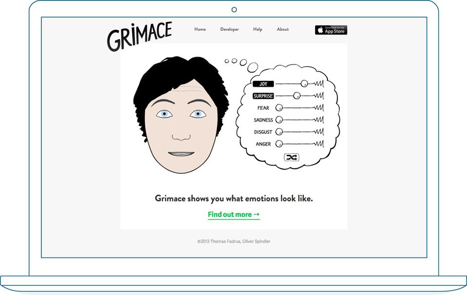 Grimace Webseite