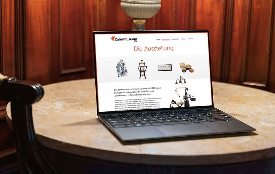Zahnmuseum Ausstellungsseite